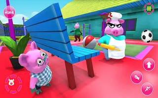 Evil Piggy Granny Piggy Escape - Screenshot 3