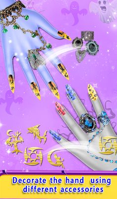 Halloween Makeover Salon Games - Screenshot 2