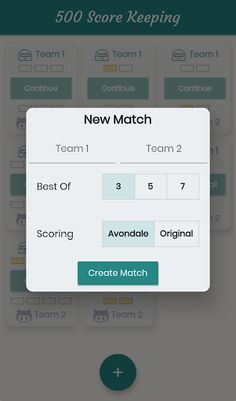 500 Score Keeping - Screenshot 4