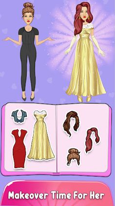 Sweet Paper Doll Dress Up Game - Screenshot 2