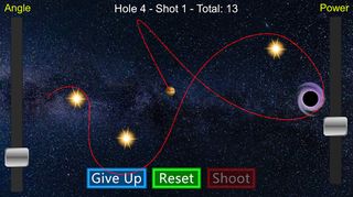 Bumpkin's Dippy Gravity Golf - Screenshot 1