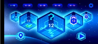 Tangram 3D: space zen puzzle! - Screenshot 2