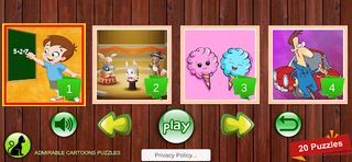 Admirable Cartoons Puzzles - Screenshot 2