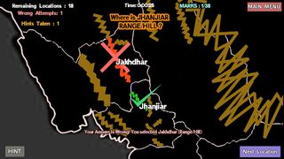 Himachal Map Quiz (For Exams) - Screenshot 3