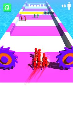 Crowd Runners: Color Run - Screenshot 4