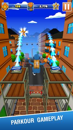 Parcel Rangers - Running Game - Screenshot 1