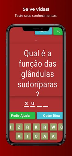 Quiz de Enfermagem: Enfermeira - Screenshot 1