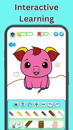 Coloring book: Play & Learn - Screenshot 4