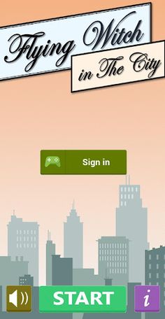 Flying witch in the city - Screenshot 1