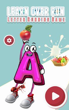 Letter Fun Run 3D Game - Screenshot 2