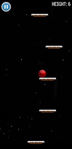 Red Ball - infinite icy tower - Screenshot 1