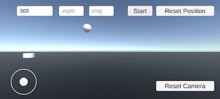 포물선 운동 시뮬레이터 - Screenshot 2