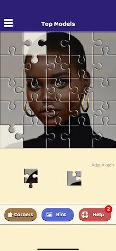 Top Models Puzzle - Screenshot 2