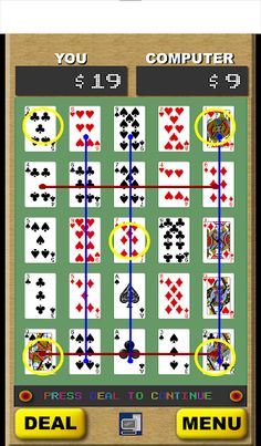 Multi Hand Video Poker - Screenshot 2