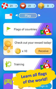 Flags of the world - Screenshot 2