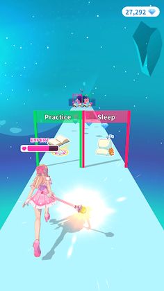 Magical girl Run - Screenshot 3