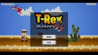 T-Rex Escape - Screenshot 1