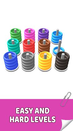 Hoop Sort - Color Puzzle - Screenshot 3