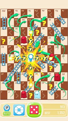 Snakes and Ladders : the game - Screenshot 2
