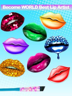 Lip Art : Lipstick Salon Games - Screenshot 3