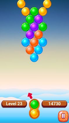 Sky Bubble Shooter - Screenshot 1