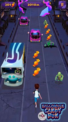 Halloween Candy Run - Screenshot 2