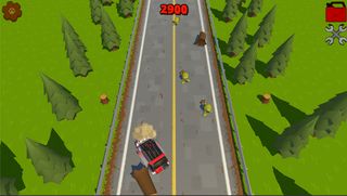 New Zombie Rampage Drive Game  - Screenshot 1