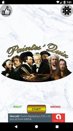 Painters Quiz - Screenshot 1