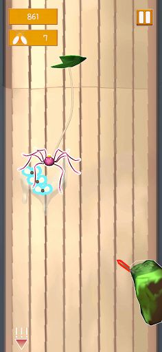 Spider Fall - Screenshot 2