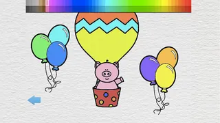 Balloons Coloring - Screenshot 3