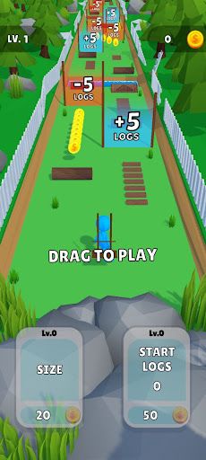 Wooden Bridge Run 3D - Screenshot 1