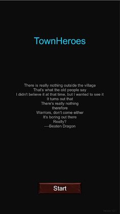 TownHeroes - Screenshot 1