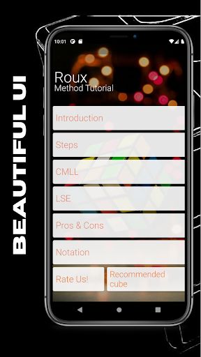 Rubix Cube Solver: Roux method - Screenshot 3