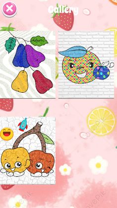 coloring fresh fruit - Screenshot 4