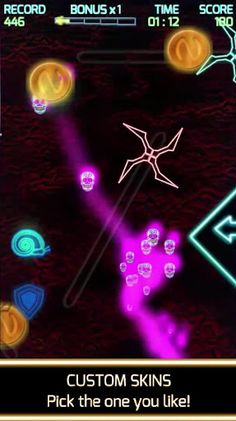 Finger Dash Neon - Screenshot 4