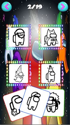 Among us Coloring Game. - Screenshot 2