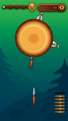 knife shoot - glanse apps - Screenshot 1