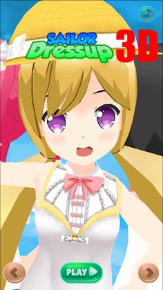 Sailor 3D Dressup - Screenshot 4