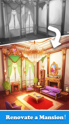 Home Design Puzzle Match 3 - Screenshot 2