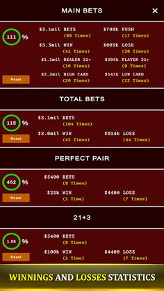 Blackjack 21 - Side Bets - Screenshot 2