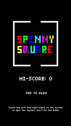 Spinny Square - Screenshot 1