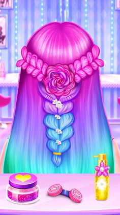 Fashion Braid Hair Salon Games - Screenshot 1