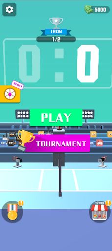 3D Flash Volleyball - Screenshot 2