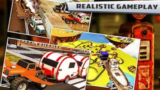 Flying Car Gas Station Parking - Screenshot 3