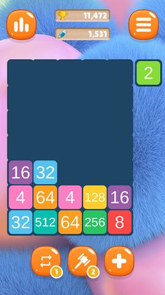 2048 Merge Falling Puzzle - Screenshot 2