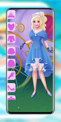 لعبة تلبيس سندريلا ومكياج - Screenshot 3