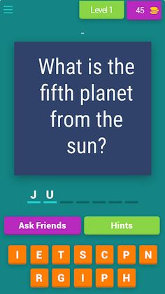 Cosmo Quiz, Space Odyssey - Screenshot 1