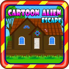 Cartoon Alien Escape Game - Screenshot 1