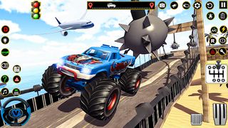 Monster Truck Stunt Car Games - Screenshot 1