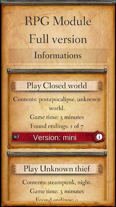 RPG Module Full - Screenshot 2